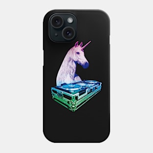 Unicorn DJ Rainbow Phone Case