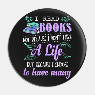 Read Books Funny Pin