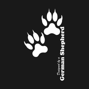 German Shepherd Pawprints T-Shirt