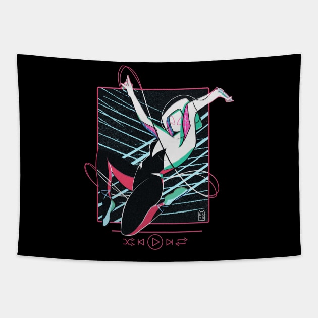 Spider Gwen Tapestry by nay__b