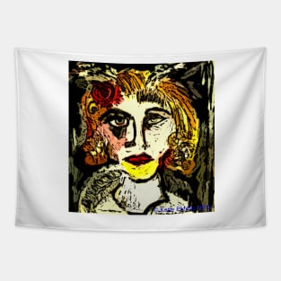 Marchesa Luisa Casati Portrait #2 Tapestry