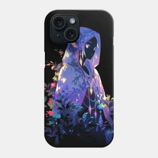 Glowing Dark Elf Sorceress Phone Case