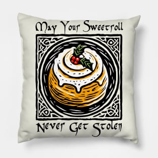 Skyrim Christmas Sweetroll Pillow