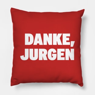 Danke, Jurgen Pillow