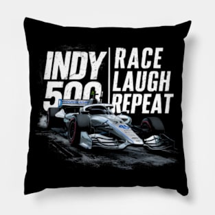 Indy 500: Race, laugh, repeat Pillow