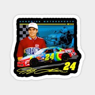 Jeff Gordon Legends Car Magnet