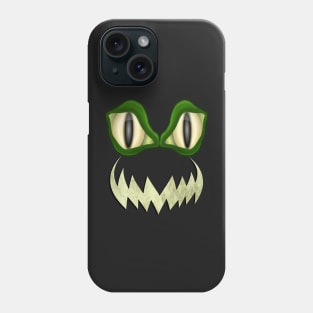 Halloween Gifts, Funny, Scary Monster Face Graphic Art Trick or Treat Fun Gifts Phone Case