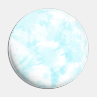 Light Blue Pastel Tie-Dye Pin