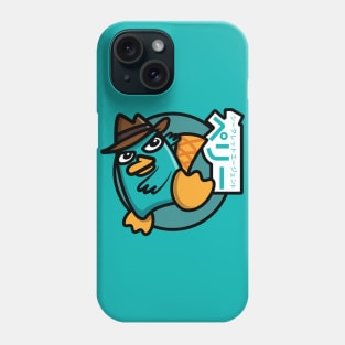 Perry - Kawaii Style (Color - Teal) Phone Case