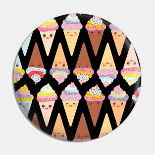 Ice Cream (Pattern) Pin