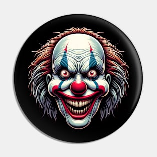 Evil Clown Pin