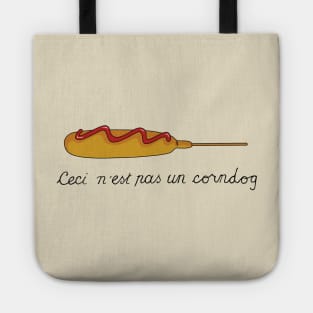 This is not a Corndog Tote