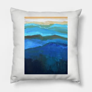 Abstract Mountain Range by Robert Phelps Pillow