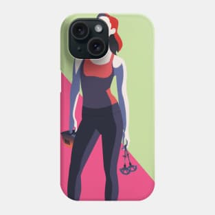 Climbing girl II Phone Case