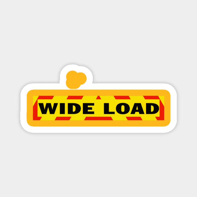 Wide Load Magnet by Ricann Print 