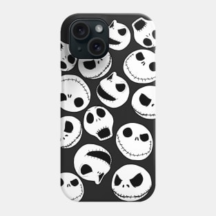 Jack Skellington Pattern Phone Case