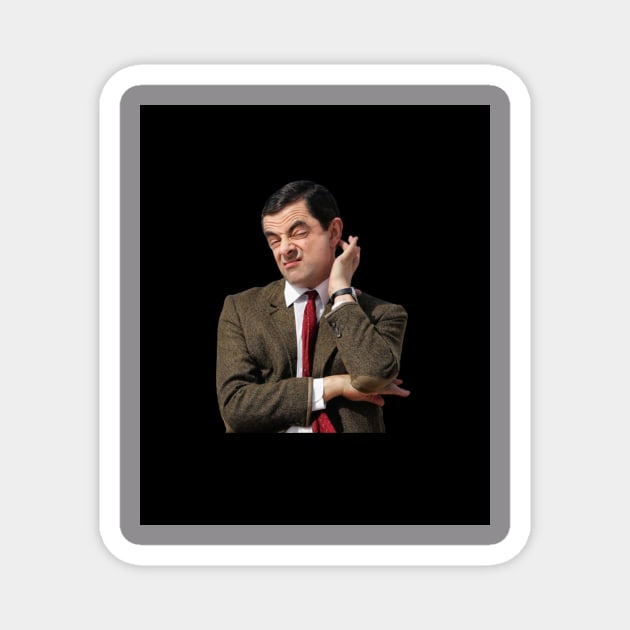 Mr Bean Magnet by DeepQuest