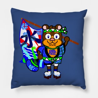 SUMMER PRIDE FESTIVAL: SURFER BEAR Pillow