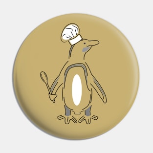 Chef Penguin Pin