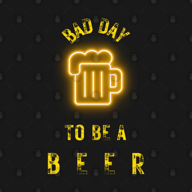 bad day to be a beer by vaporgraphic