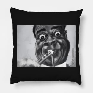 Louis Armstrong Pillow