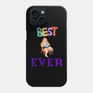 Best knitting mom ever Phone Case