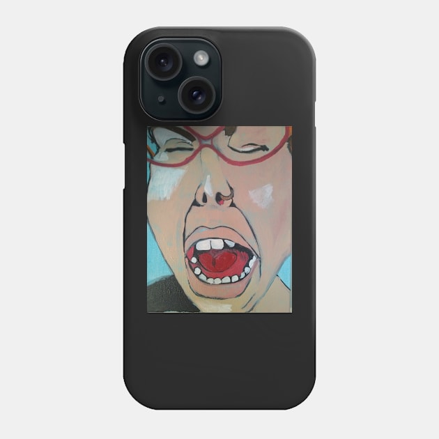 Yawn Phone Case by shehitsback