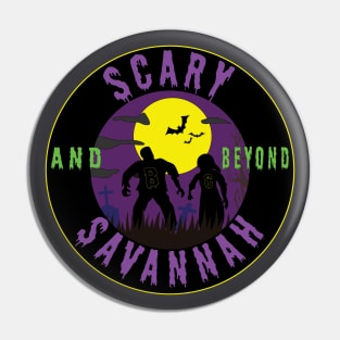 Scary Savannah and Beyond Main Logo Pin