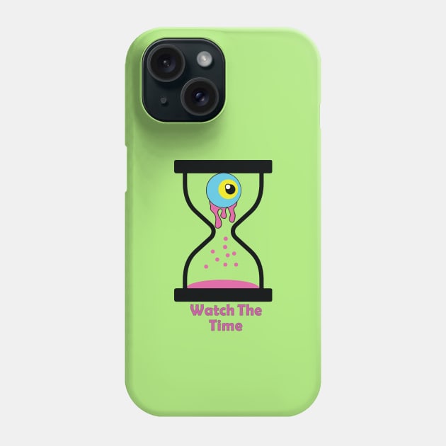 Hour Glass | Eye | Abstract Time Artwork Phone Case by funNkey