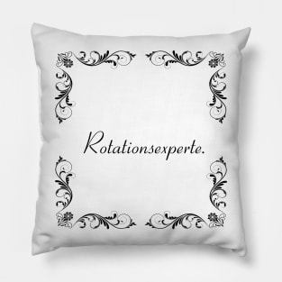 Schnoerkel - Rotatationsexperte. Pillow