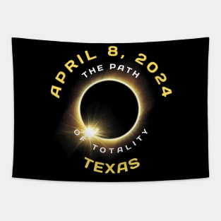 Path Of Totality Solar Eclipse In Texas April 8 2024 Tapestry