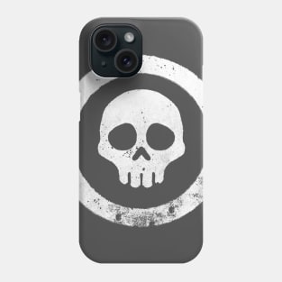 Basic skull White Phone Case