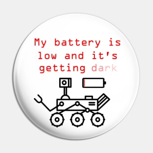 Opportunity's Last Message Pin