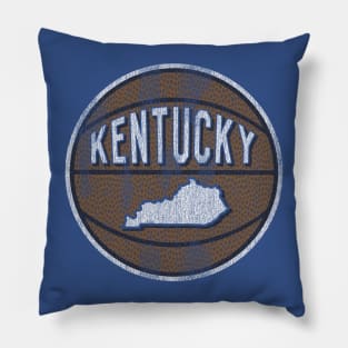 Kentucky Vintage Basketball Pillow