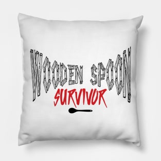 Wooden Spoon Survivor v4 Pillow