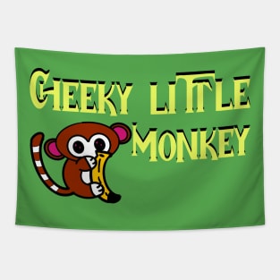 Cheeky little monkey Tapestry