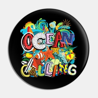 The Call of the Ocean Pin