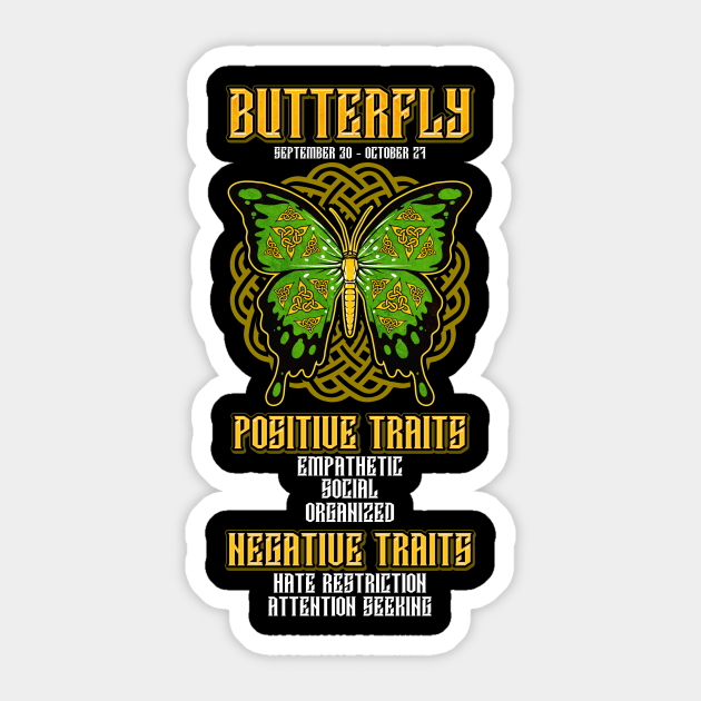 Celtic Zodiac Sign Butterfly Celtic Tree Astrology