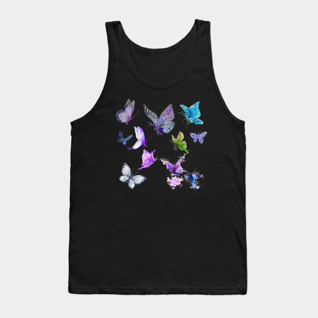 Butterfly pattern - Butterfly - Tank Top | TeePublic