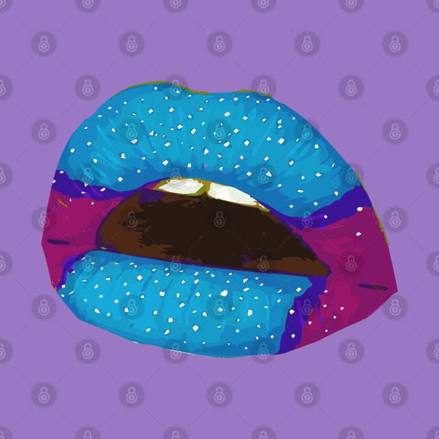 galaxy lips by lazykitty