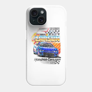 Kyle Larson Throwback Car Phone Case