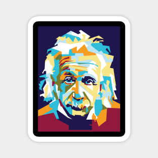 Albert Einstein In WPAP Magnet