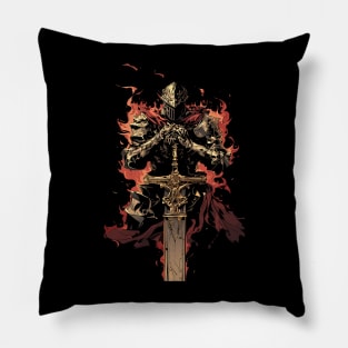 dark soul Pillow