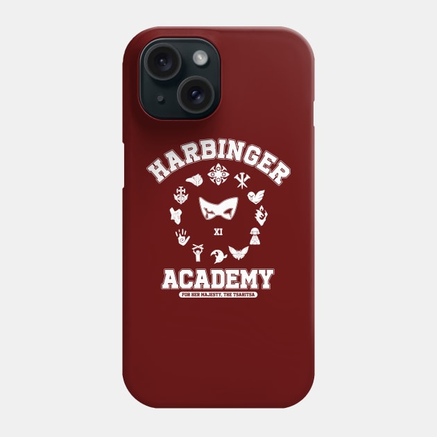 Genshin Impact Harbinger Academy- White Phone Case by HoyoStan