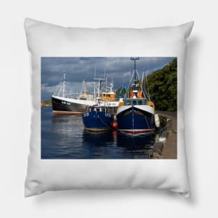 Eyemouth, Scotland Pillow