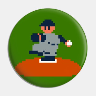 RBI Baseball Pitcher - New York Pin