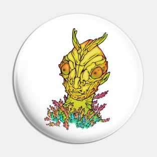 Insect man Pin