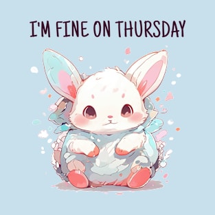 Fine thursday rabbit T-Shirt