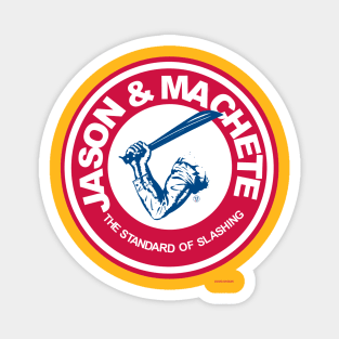 Jason & Machete Magnet