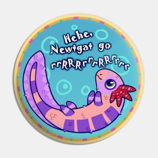 Silly Newtgat - Viva Piñata Print Pin